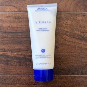 Aveda Brilliant Conditioner - Cream with Blue Accents